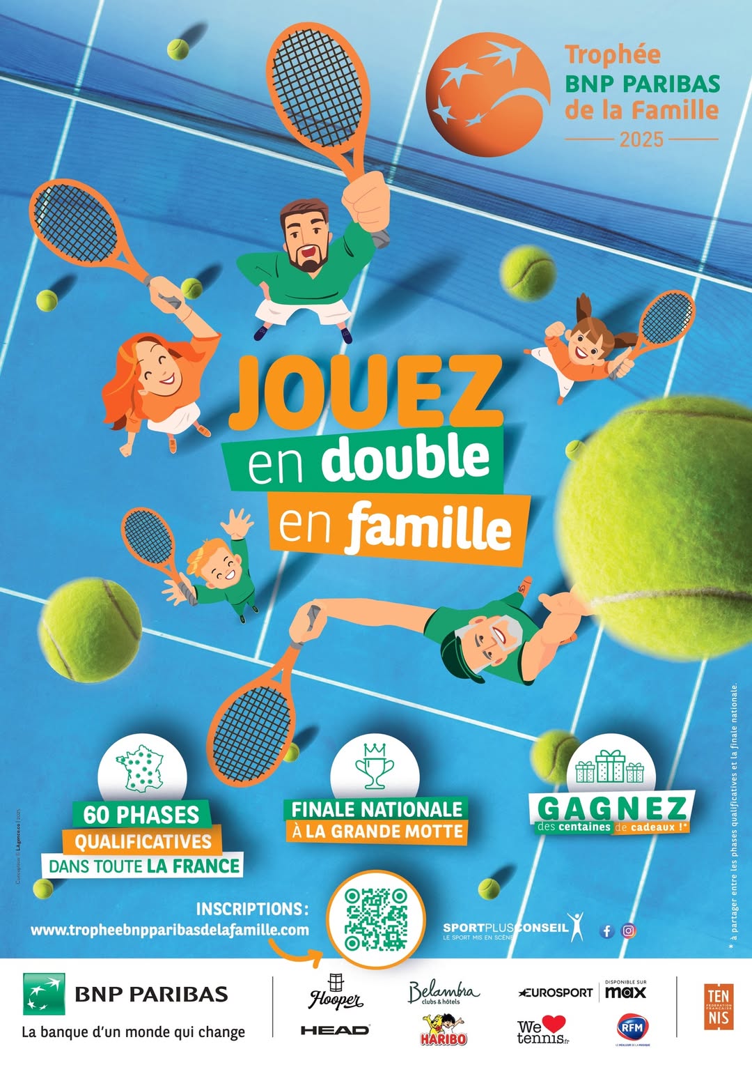 🎾✨ Le Trophée BNP Paribas de la Famille<br>arrive au TC Gien le 28 juin !✨🎾 Image